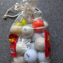 30 Brand Name Golf Balls
