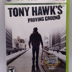 Tony Hawk's Proving Ground (Microsoft Xbox 360, 2007)(tested)