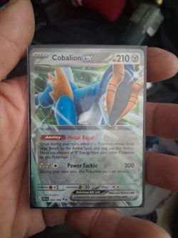 Cobalion ex Pokémon Card 064/086