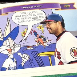 1991 LOONEY TUNES ALLSTARS REGGIE JACKSON