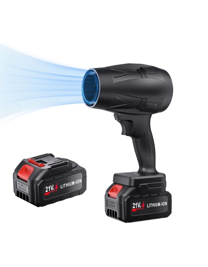 Cordless Leaf Blower 130000 RPM, Lightweight Handheld Turbo Jet Blower - New