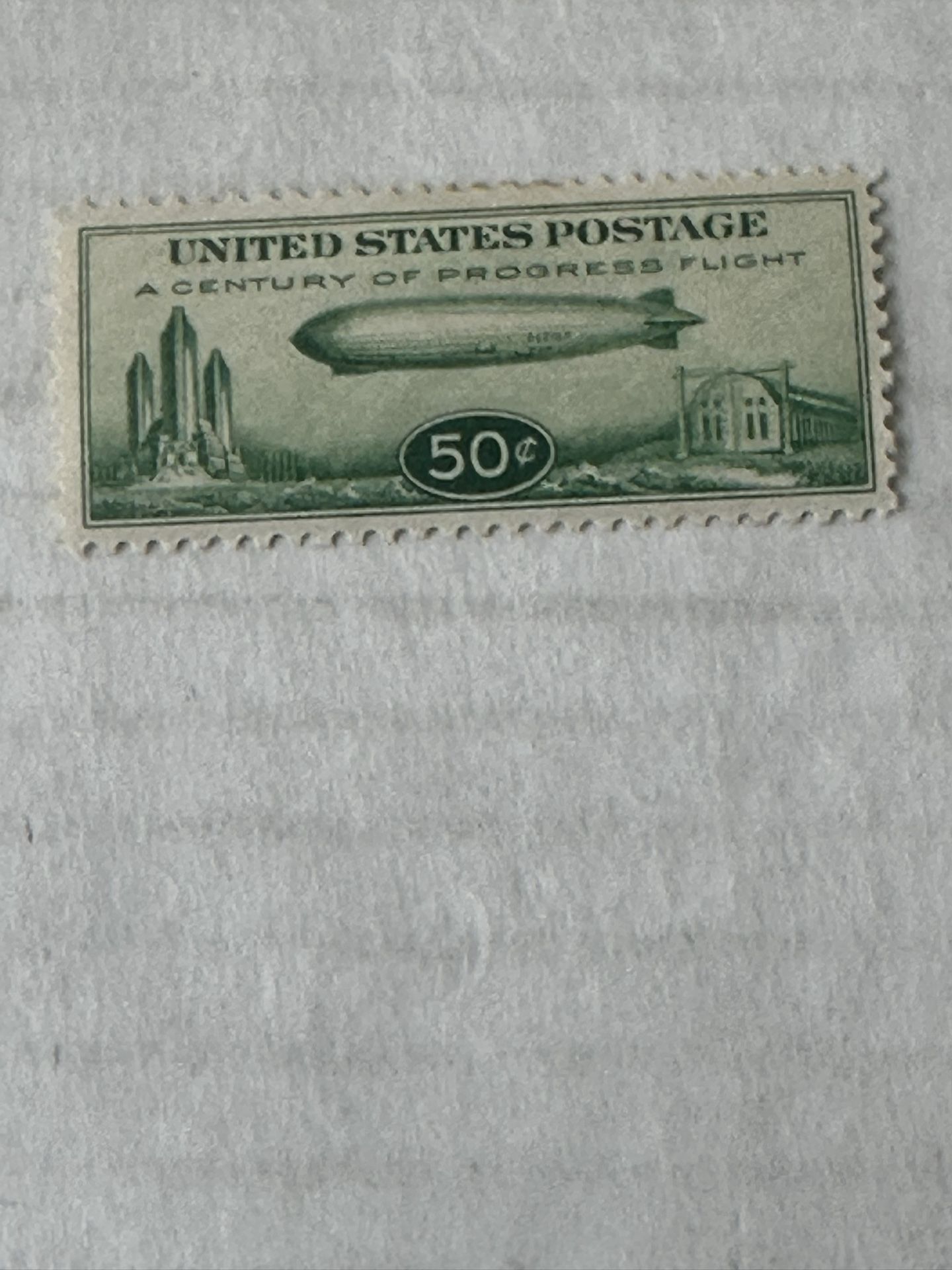 United States C18 Light Hinge Stamp