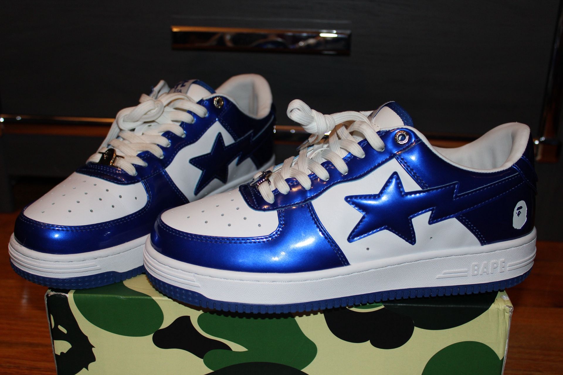 BAPE Bapesta #5 Royal Blue