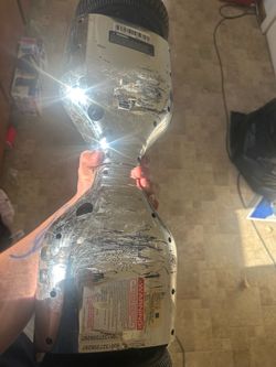 Hover board silver