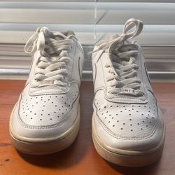 Nike court vision low triple white mens sneakers size us 10