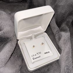 NWT Diamond Earrings 