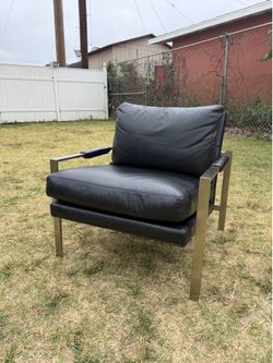 Modern Milo Baughman for Crate & Barrel lounge chair