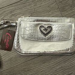 Silver Wristlet 