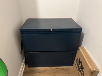 Free Two Drawer Metal File Cabinet