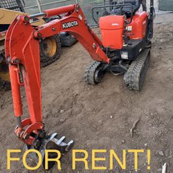 Kubota Mini Excavator Compactible
