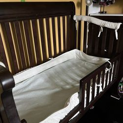 Heavy duty toddler bed w/mattress