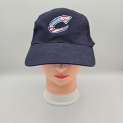 MiLB Columbus Clippers Patriotic Navy Blue Cotton Adjustable Hat