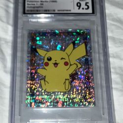 CGC 9.5 Pikachu 