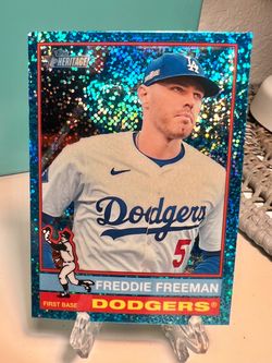 Freddie Freeman Dodgers baseball cards -prices in pic order