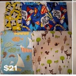 Flannel fabric bundle