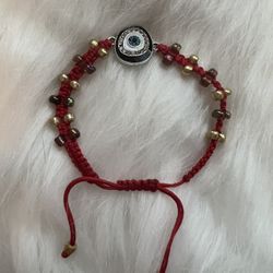 Adjustable Red Bracelet 
