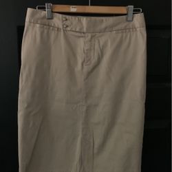 GAP Stretch Tan Skirt Size 4