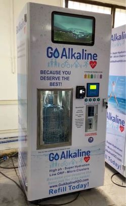 Water vending machines