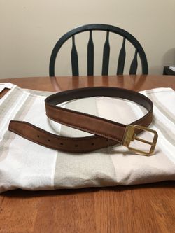 Light Brown Belt Size 34