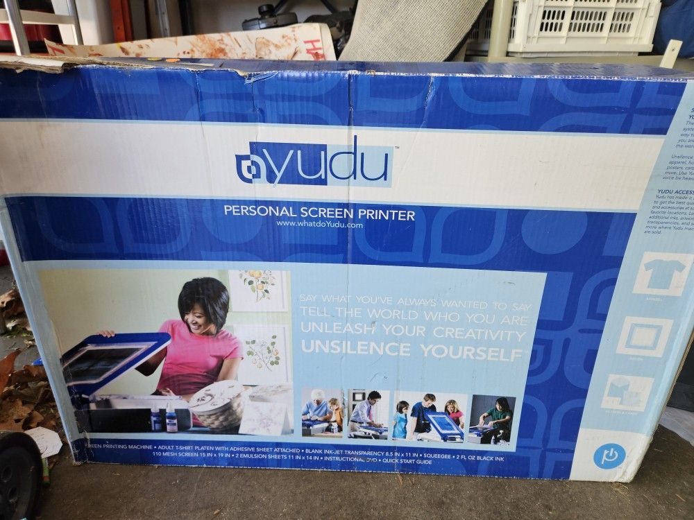 Yudu Personal Screen Printer Machine Make An Offer!