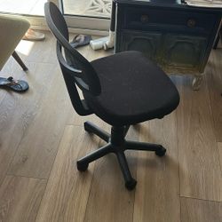 black office chair
