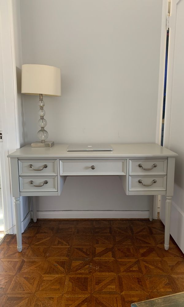 Pottery Barn Blythe Desk Vintage Gray For Sale In Los Angeles Ca