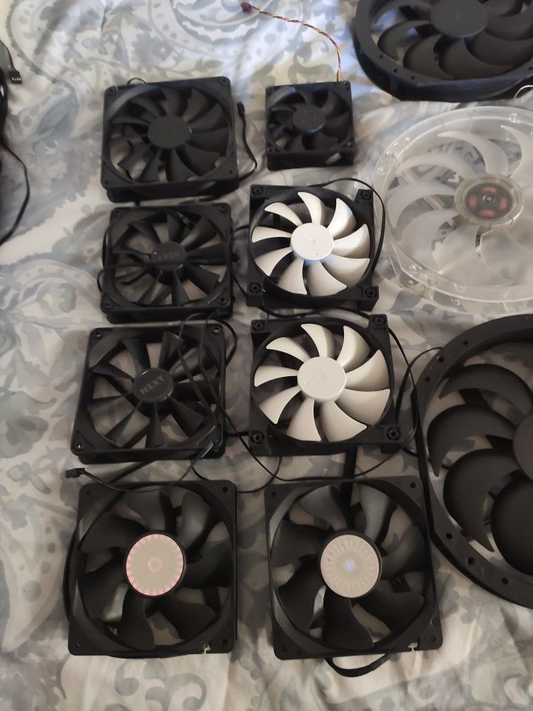 Lot Of 16 PC Cooling Fans for Sale in Valley Center, CA OfferUp