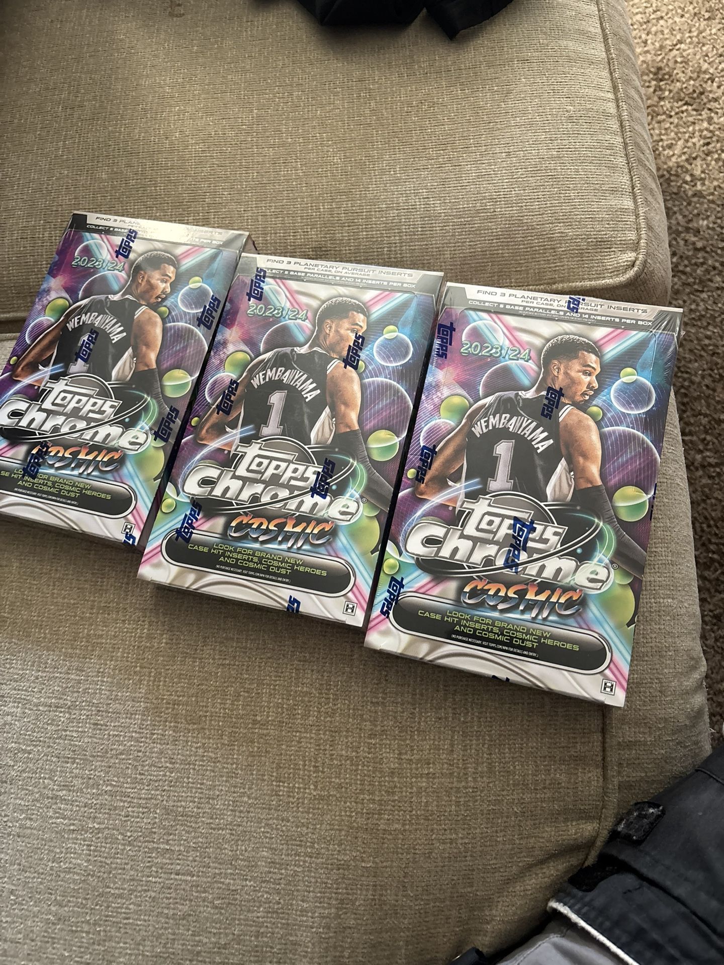 Topps chrome cosmic SINGLES PACKS UNOPENED