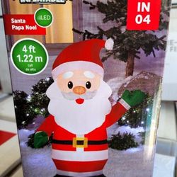 New!! Inflatable Christmas Lawn Ornament  , Santa