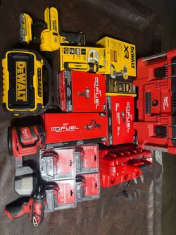 Dewalt Milwaukee tool bundle
