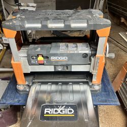 Ridgid 13” Planer