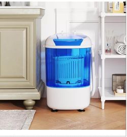 BRAND NEW Costway Mini Portable Washing Machine EP24707 –Single Tub w/ Spin Basket, Never Used! $65 3 are AVAILABLE 