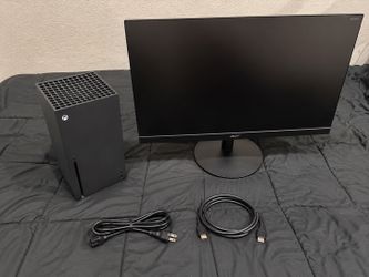 Xbox With Acer Monitor