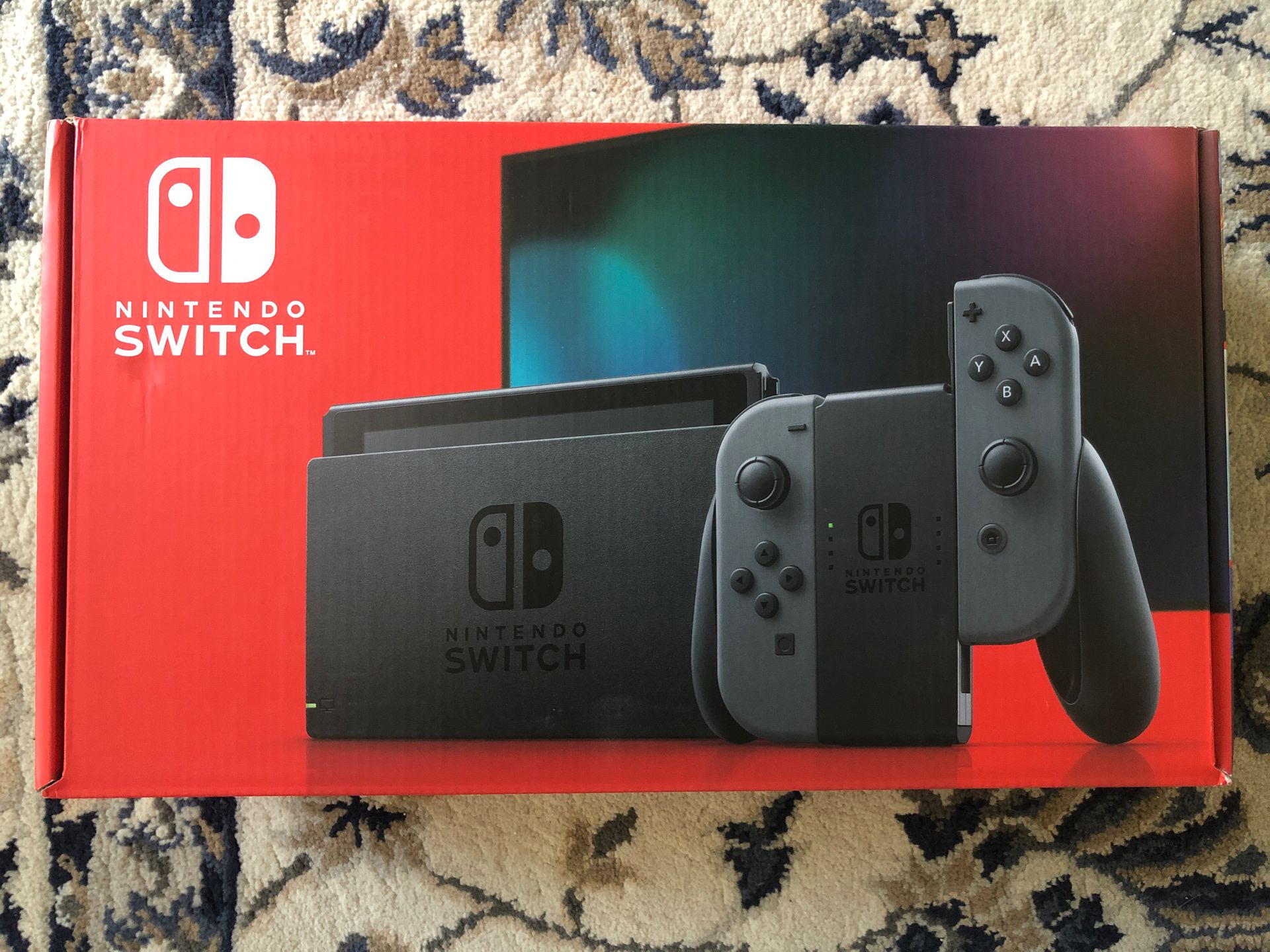 Brand New/Unopened Nintendo Switch Gray Portable Gaming Console 32 GB V2