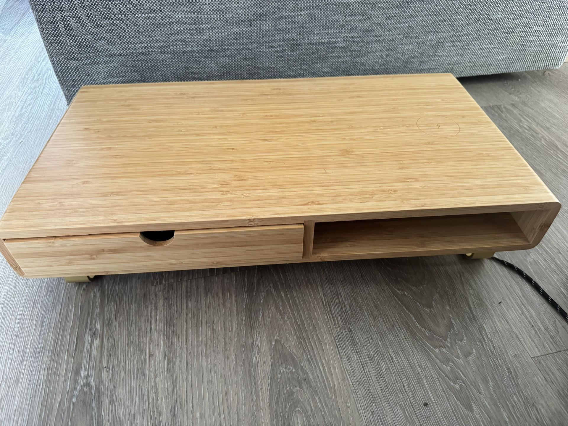 Computer Stand With Wireless Charger 