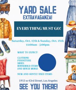Yard Sale