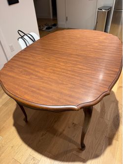 Vintage Oval Dining Table