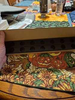 Pair of candle holders