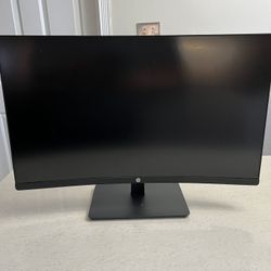 HP 27x Curved Gaming monitor