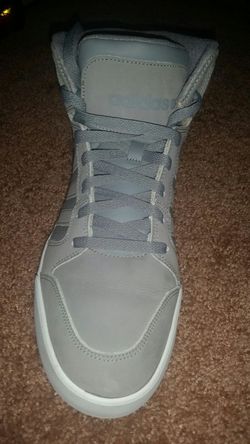 Grey Adidas High tops