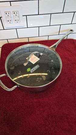 Brand New Princess House Heritage Signature 12" Nonstick Deep Skillet  (BEST Offer)