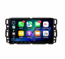 Car Stereo Radio 2007 2008 2009 2010 2011 2012 2013 Chevy Silverado Tahoe Suburban GMC Yukon Sierra, Apple CarPlay Android Auto, 8” Touch Screen,