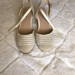 CREAM WEDGES SIZE 8