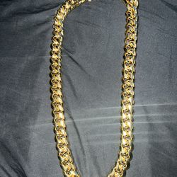 gold plated cuban link