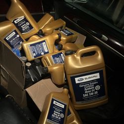 Subaru 5-w30 Full Synthetic Oil And Coolant 