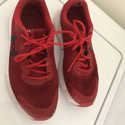 Red Under Armour Shoes Size 11