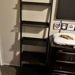 Ladder shelf