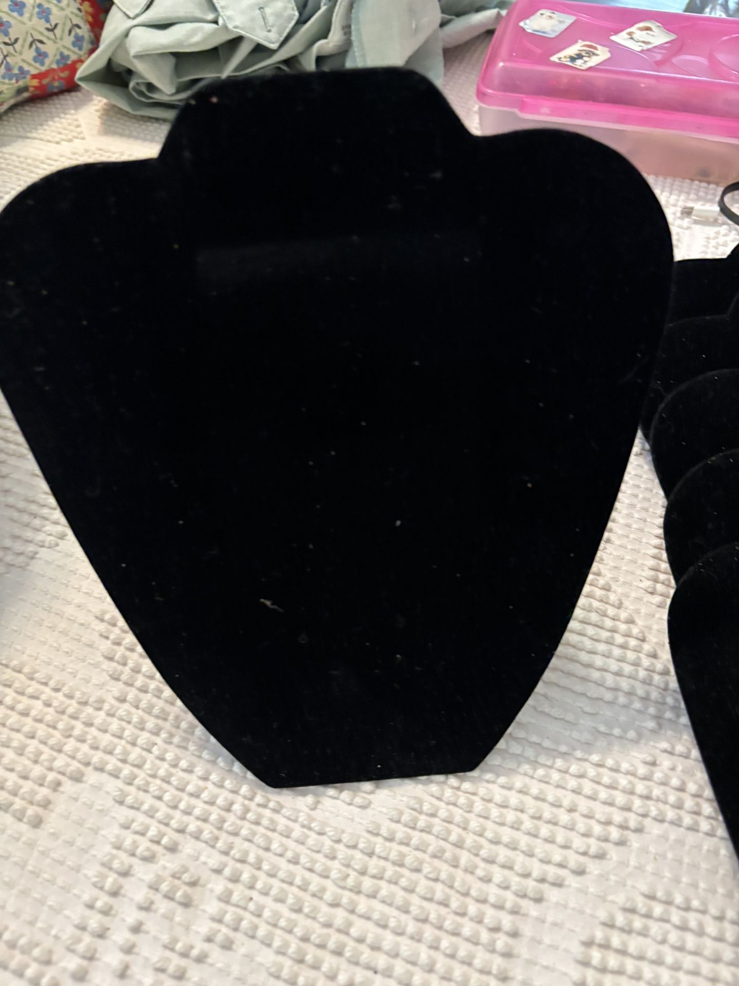 Black Velvet Necklace Displays 