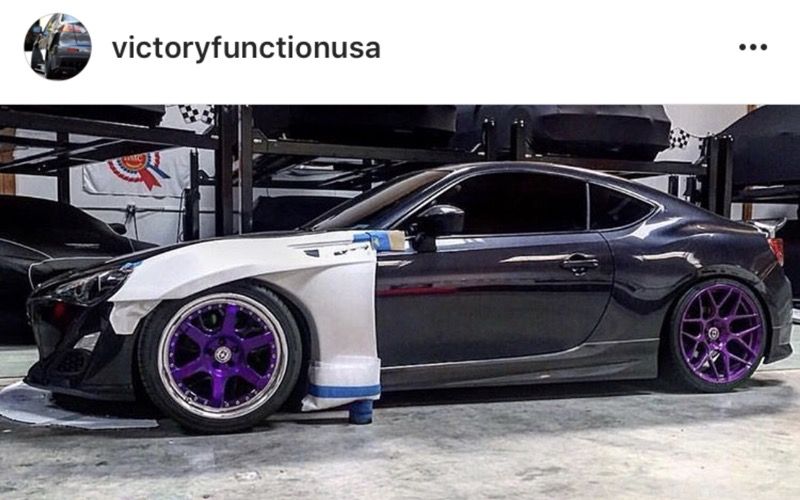 NEW Victory Function Widebody FRS Front Fenders