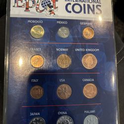 Epcot International Coins